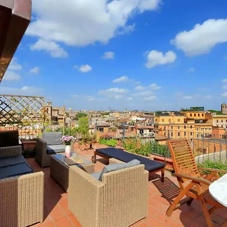 Trastevere Penthouse Amazing Terrace アパート *
