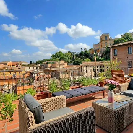 Trastevere Penthouse Amazing Terrace Appartamento