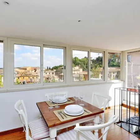 Trastevere Penthouse Amazing Terrace Apartman *