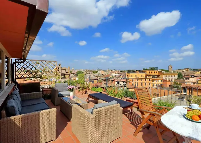 Trastevere Penthouse Amazing Terrace Apartment *